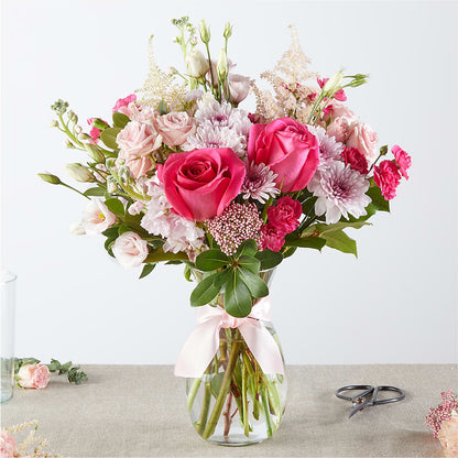 Pink Ribbon - A Florist Original – ALISA'S UNIQUE DESIGNS, Spencer WV