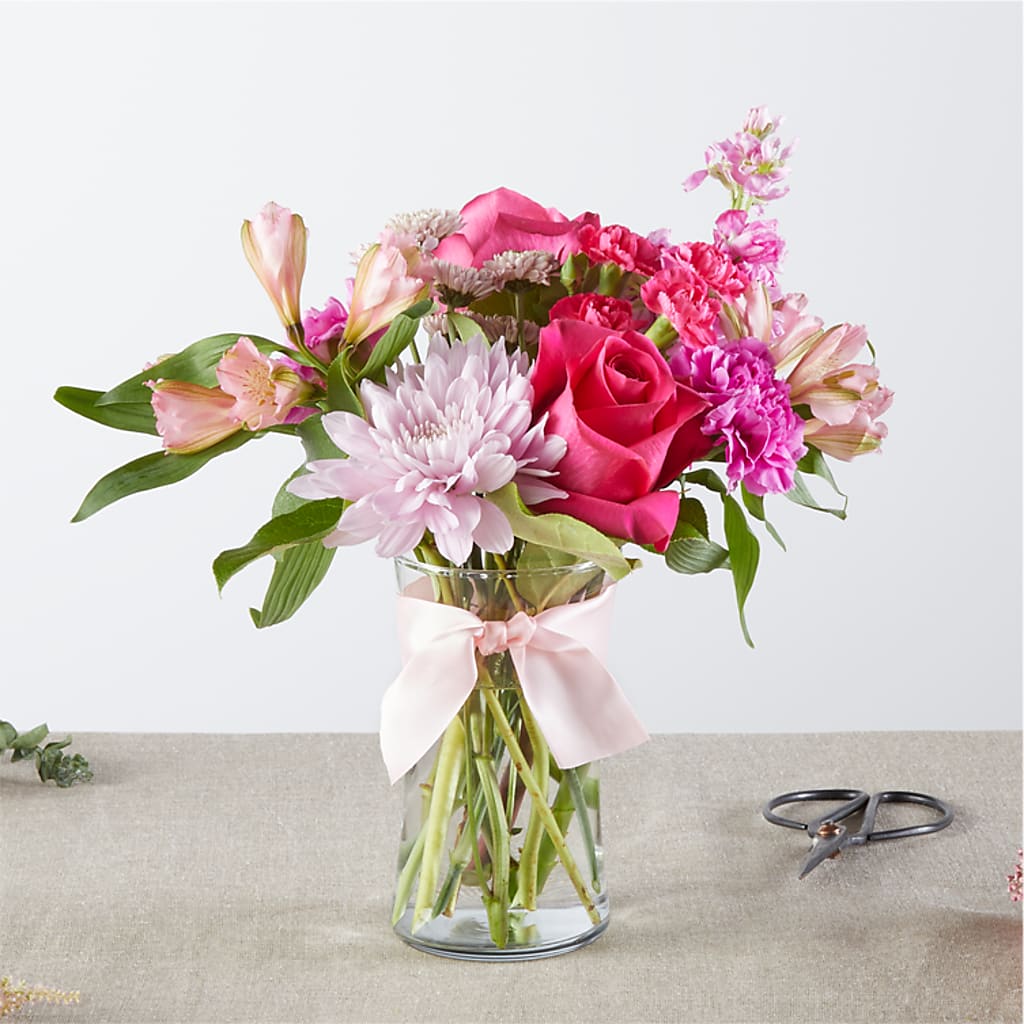 Pink Ribbon - A Florist Original – ALISA'S UNIQUE DESIGNS, Spencer WV