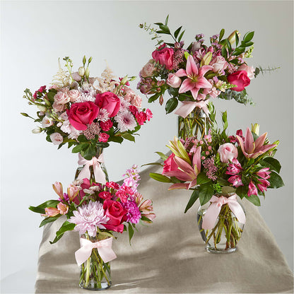 Pink Ribbon - A Florist Original – ALISA'S UNIQUE DESIGNS, Spencer WV