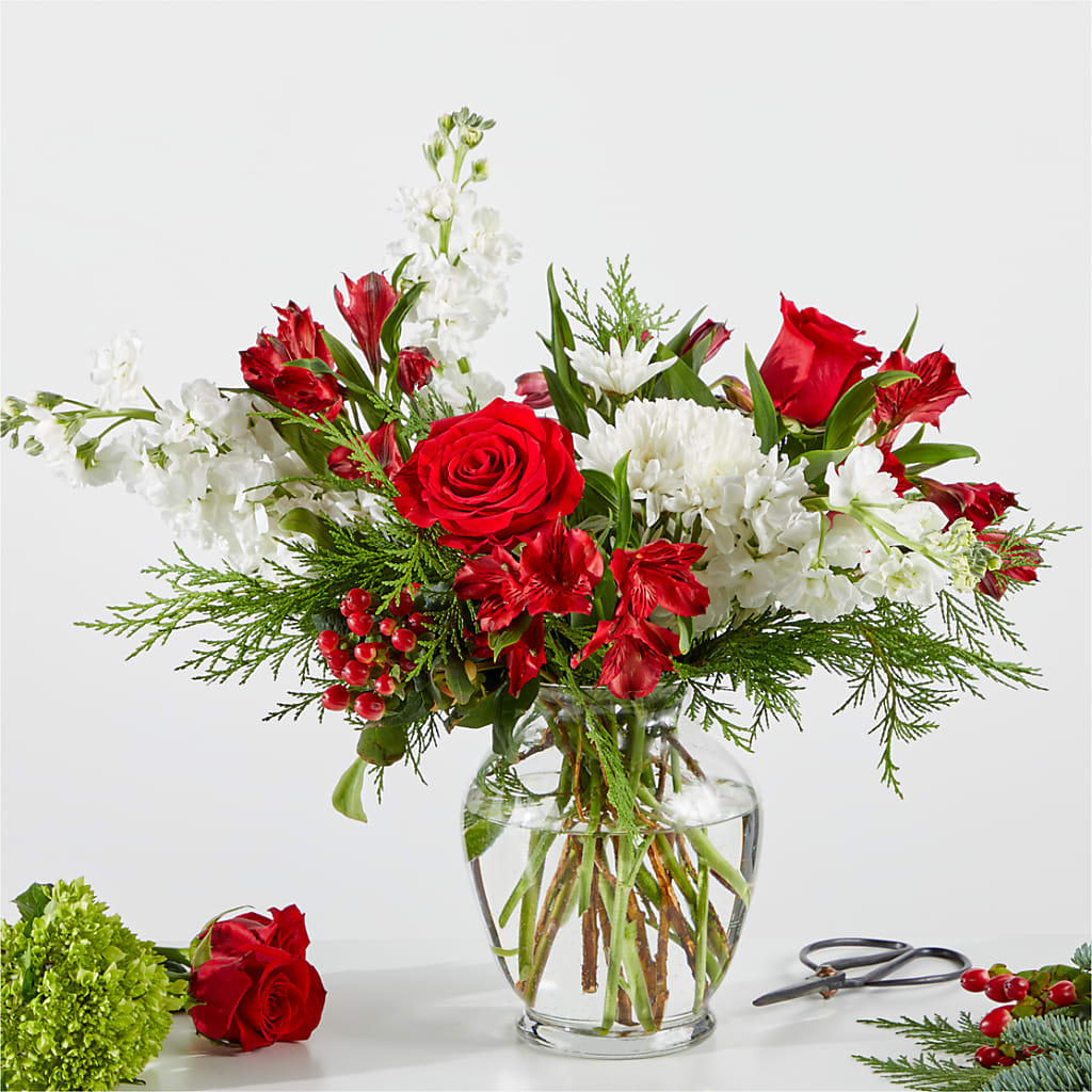 Merry Moment Bouquet – A Florist Original – ALISA'S UNIQUE DESIGNS, Spencer WV