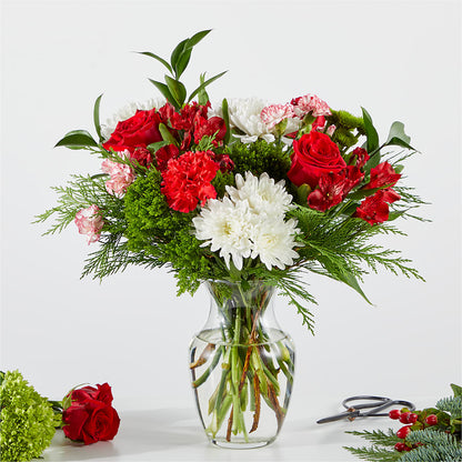 Merry Moment Bouquet – A Florist Original – ALISA'S UNIQUE DESIGNS, Spencer WV
