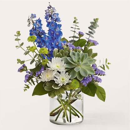 Cerulean Waves Bouquet – ALISA'S UNIQUE DESIGNS, Spencer WV