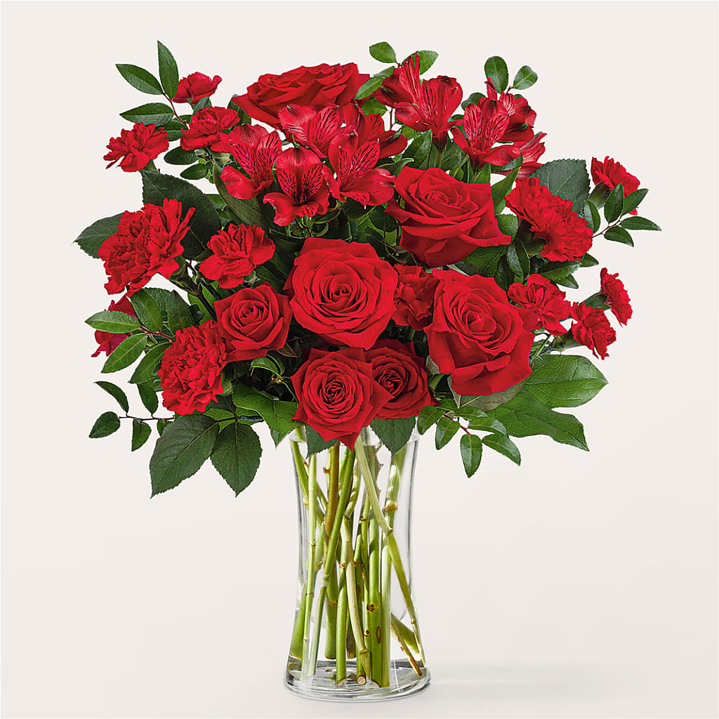 Brilliant Ruby Bouquet – ALISA'S UNIQUE DESIGNS, Spencer WV