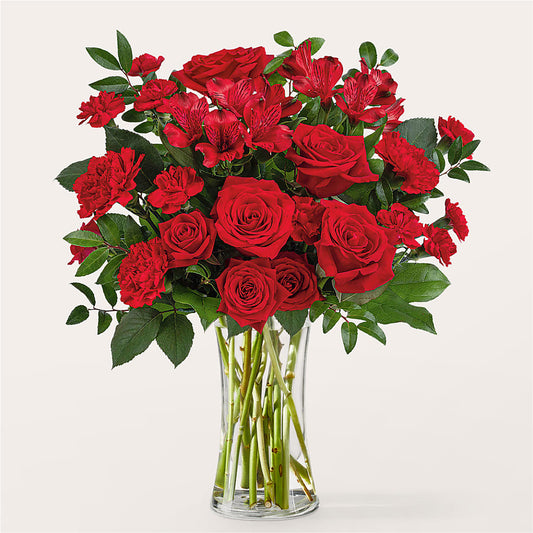 Brilliant Ruby Bouquet – ALISA'S UNIQUE DESIGNS, Spencer WV