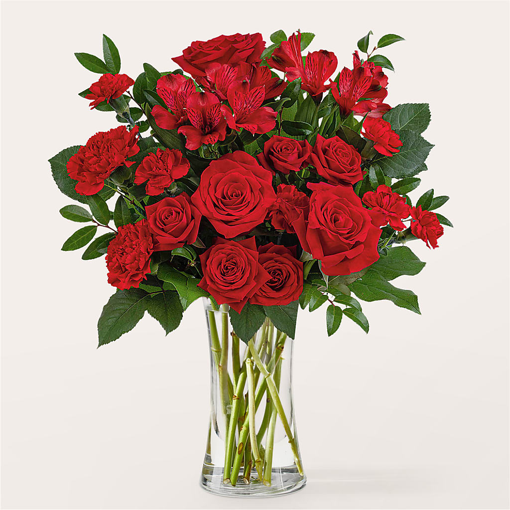Brilliant Ruby Bouquet – ALISA'S UNIQUE DESIGNS, Spencer WV