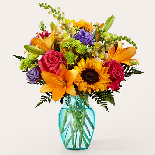 Double Rainbow Bouquet – ALISA'S UNIQUE DESIGNS, Spencer WV