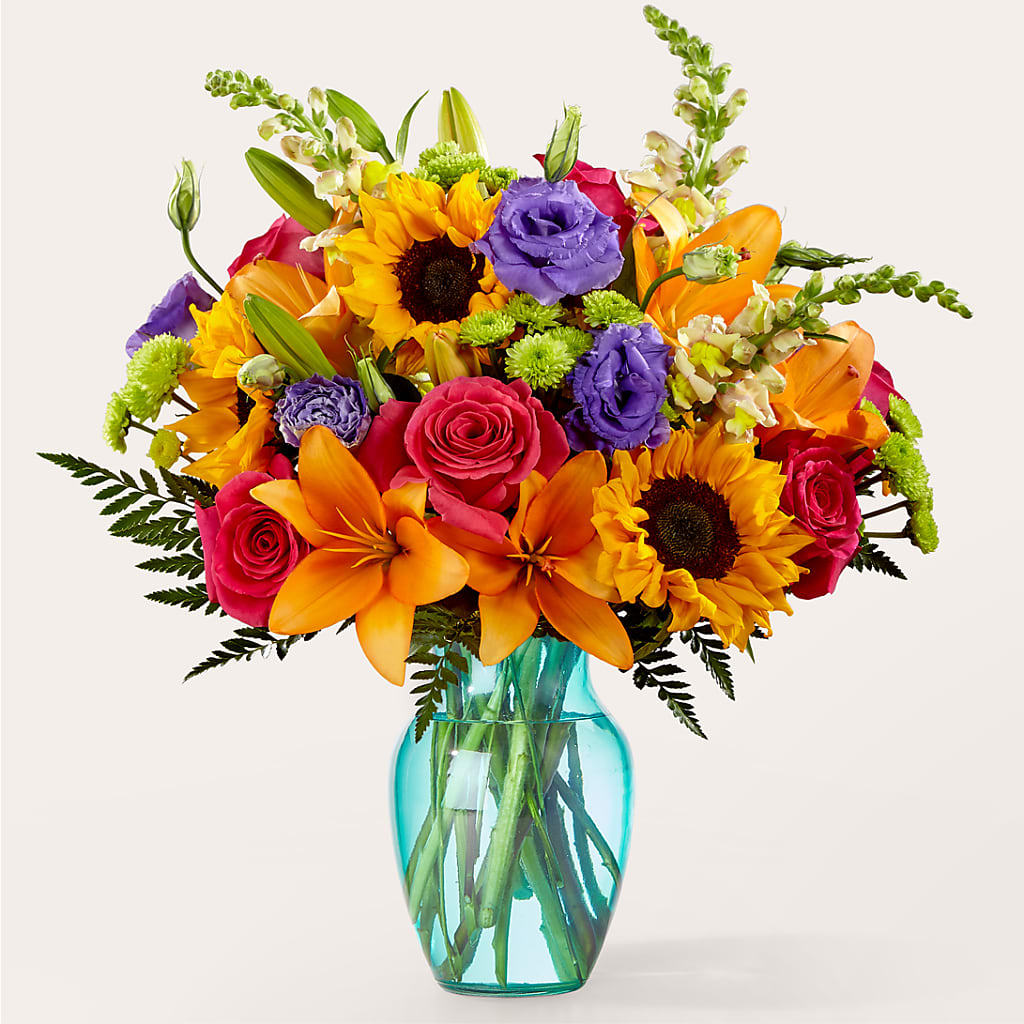 Double Rainbow Bouquet – ALISA'S UNIQUE DESIGNS, Spencer WV