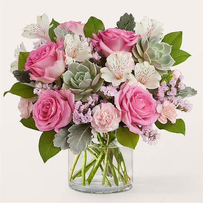 Dusty Rose Bouquet – ALISA'S UNIQUE DESIGNS, Spencer WV