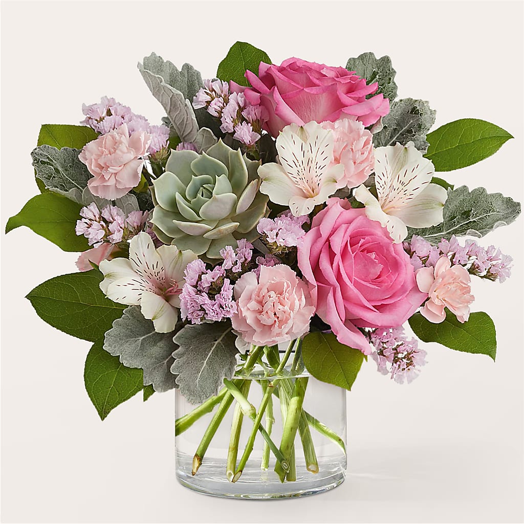 Dusty Rose Bouquet – ALISA'S UNIQUE DESIGNS, Spencer WV