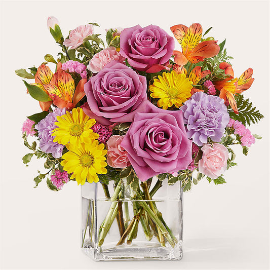 Shades of Happiness Bouquet – ALISA'S UNIQUE DESIGNS, Spencer WV
