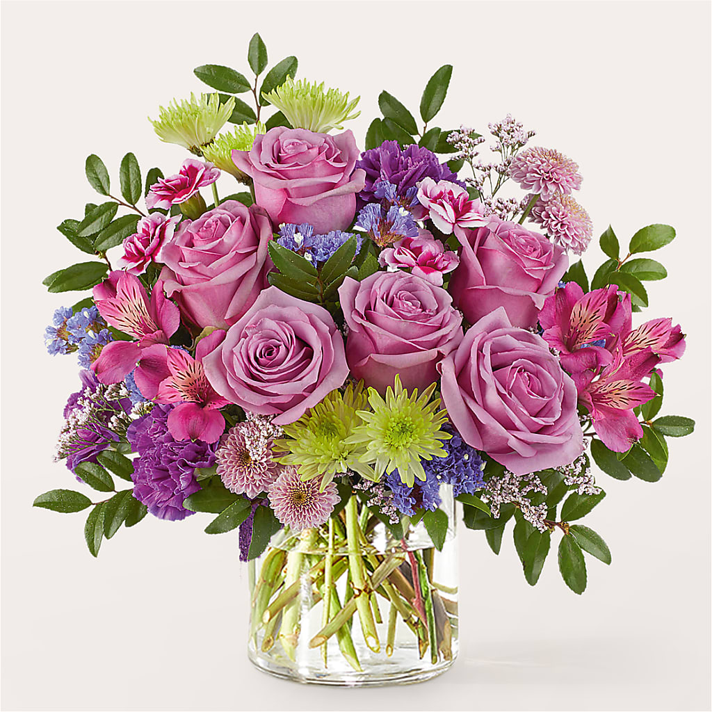 Glass Half Full Bouquet – ALISA'S UNIQUE DESIGNS, Spencer WV
