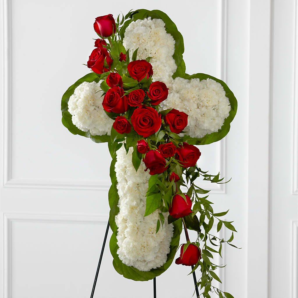 Floral Cross Easel – ALISA'S UNIQUE DESIGNS, Spencer WV