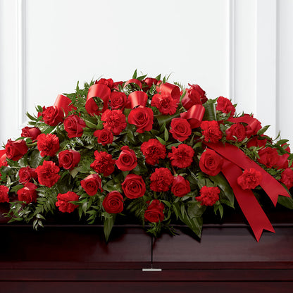 Tribute of Life Casket Spray – ALISA'S UNIQUE DESIGNS, Spencer WV