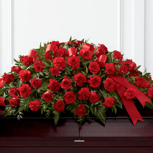 Tribute of Life Casket Spray – ALISA'S UNIQUE DESIGNS, Spencer WV
