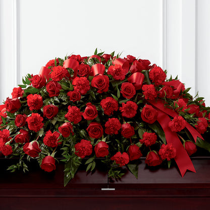 Tribute of Life Casket Spray – ALISA'S UNIQUE DESIGNS, Spencer WV