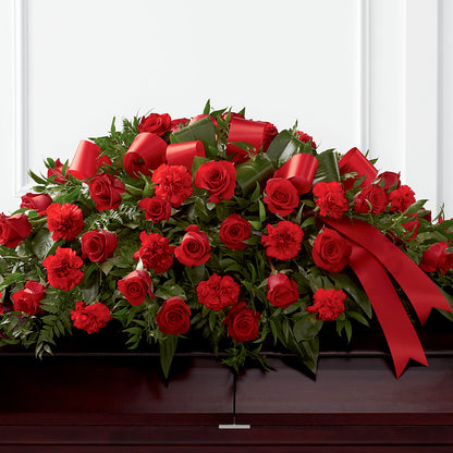 Tribute of Life Casket Spray – ALISA'S UNIQUE DESIGNS, Spencer WV
