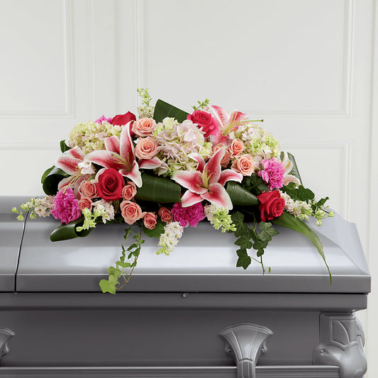 Splendid Grace Casket Spray – ALISA'S UNIQUE DESIGNS, Spencer WV