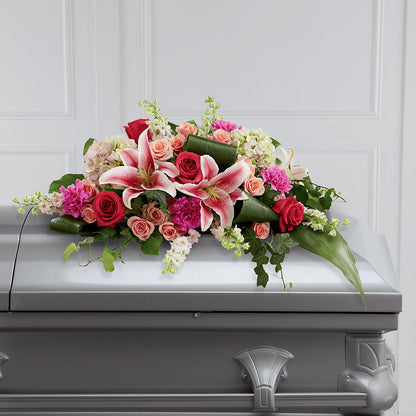 Splendid Grace Casket Spray – ALISA'S UNIQUE DESIGNS, Spencer WV