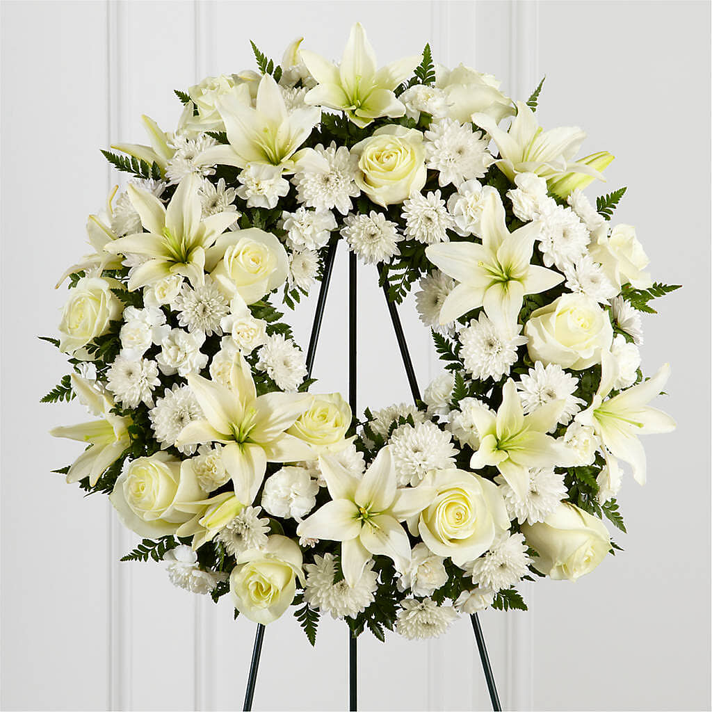 Treasured Tribute Wreath – ALISA'S UNIQUE DESIGNS, Spencer WV