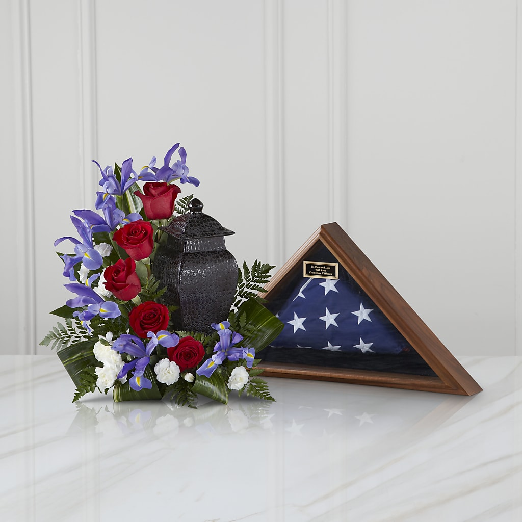 Patriotic Tribute Arrangement – ALISA'S UNIQUE DESIGNS, Spencer WV