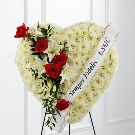 Heartfelt Hero Standing Heart – ALISA'S UNIQUE DESIGNS, Spencer WV