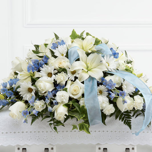 Tender Treasure Casket Spray – ALISA'S UNIQUE DESIGNS, Spencer WV