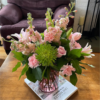 Pretty in Pink Bouquet – ALISA'S UNIQUE DESIGNS, Spencer WV