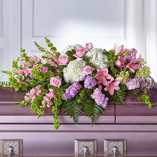 Life's Gratitude Casket Spray – ALISA'S UNIQUE DESIGNS, Spencer WV