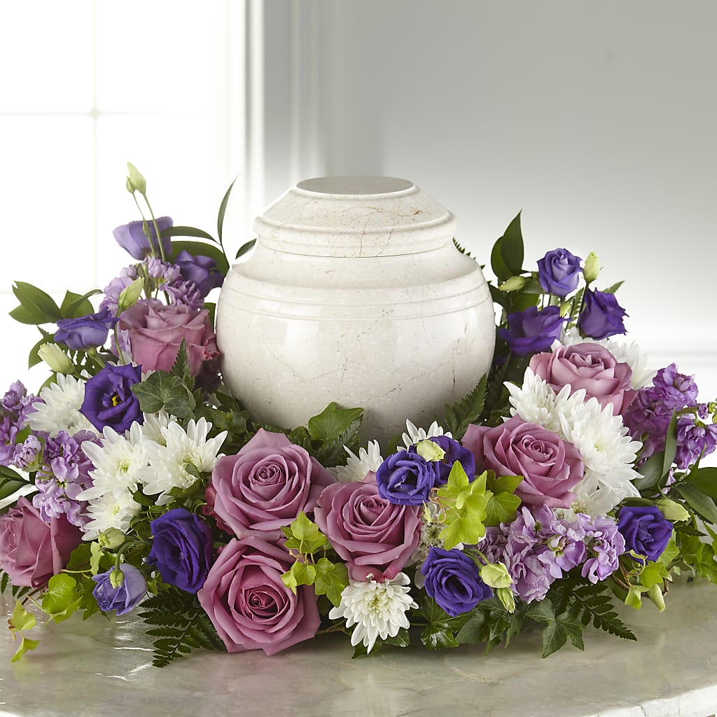 Blooming Sympathy Cremation Adornment – ALISA'S UNIQUE DESIGNS, Spencer WV