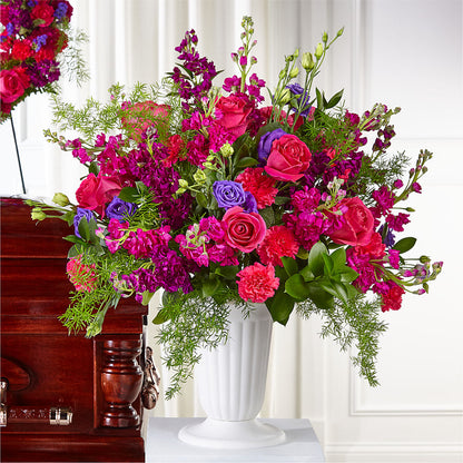 Eternal Day Arrangement – ALISA'S UNIQUE DESIGNS, Spencer WV