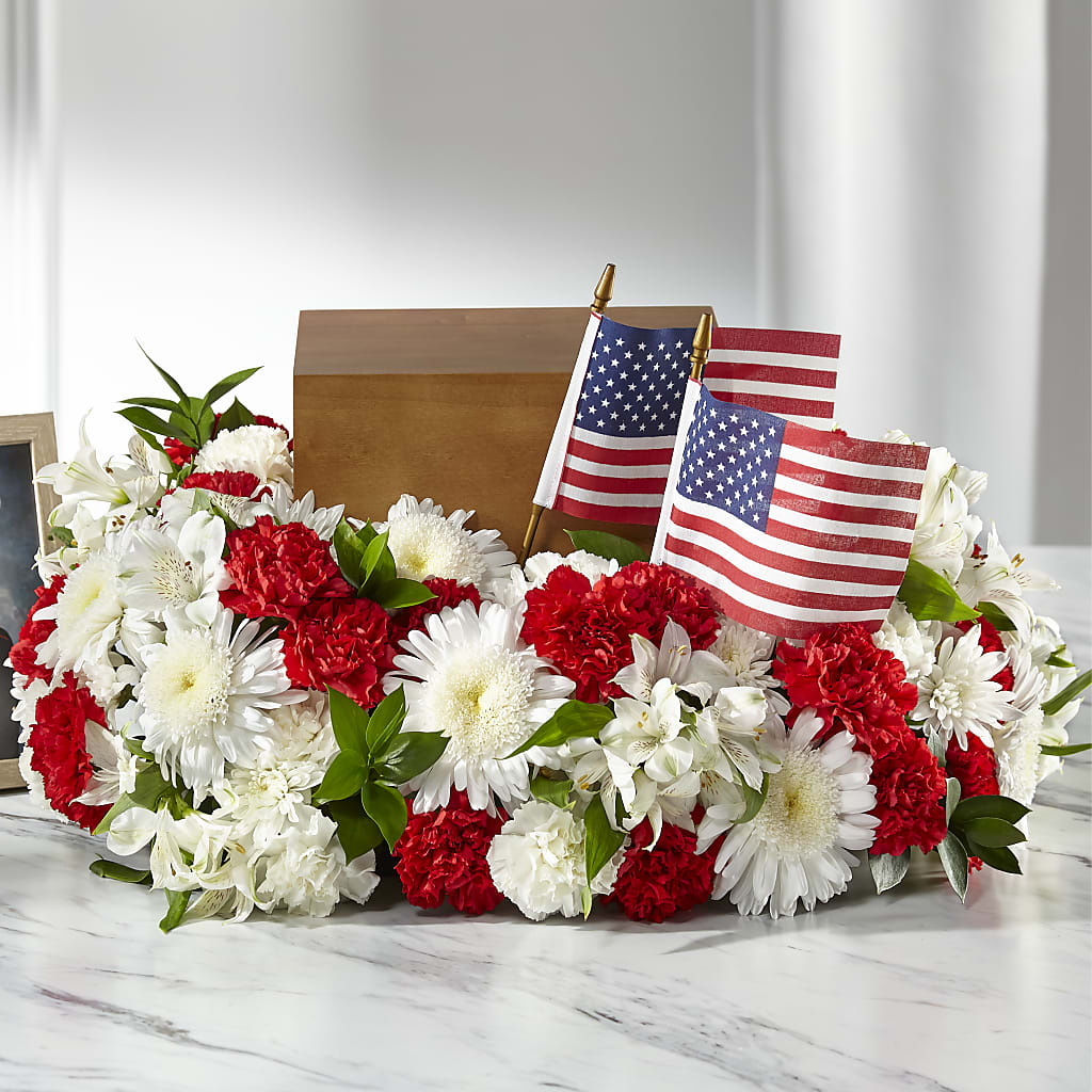 Spirit of Patriotism Cremation Adornment – ALISA'S UNIQUE DESIGNS, Spencer WV
