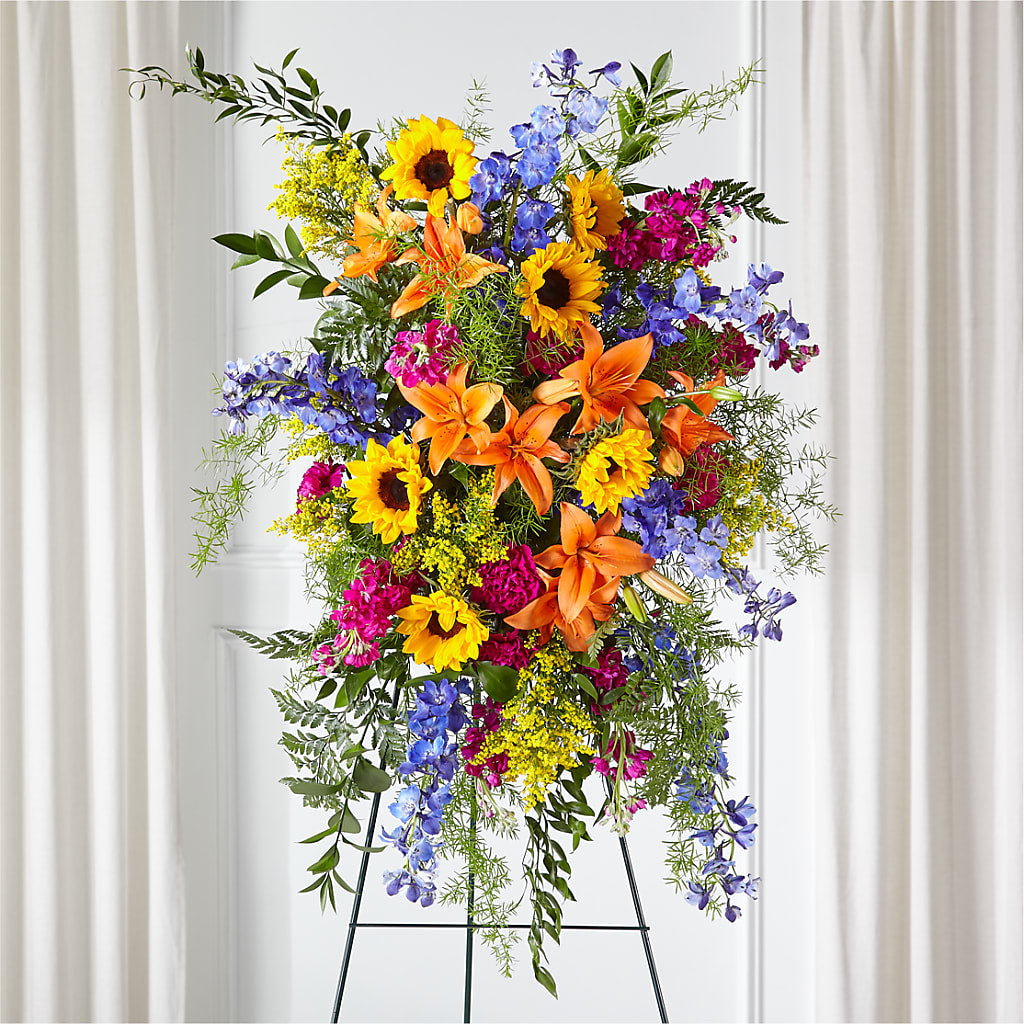 Sunlit Memories Standing Spray (Standard) – ALISA'S UNIQUE DESIGNS, Spencer WV
