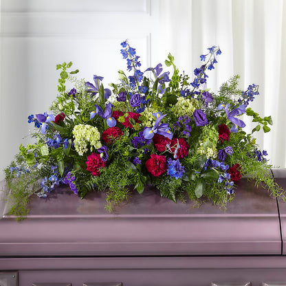Always Treasured Casket Spray – ALISA'S UNIQUE DESIGNS, Spencer WV