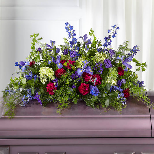 Always Treasured Casket Spray – ALISA'S UNIQUE DESIGNS, Spencer WV