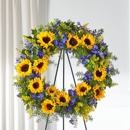 Bright Rays Wreath – ALISA'S UNIQUE DESIGNS, Spencer WV