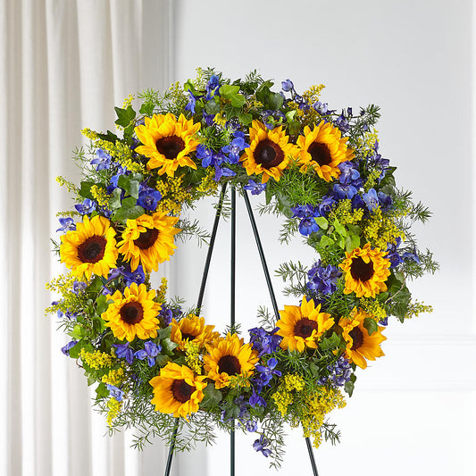 Bright Rays Wreath – ALISA'S UNIQUE DESIGNS, Spencer WV
