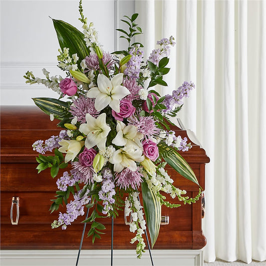 Grateful Hearts Standing Spray – ALISA'S UNIQUE DESIGNS, Spencer WV
