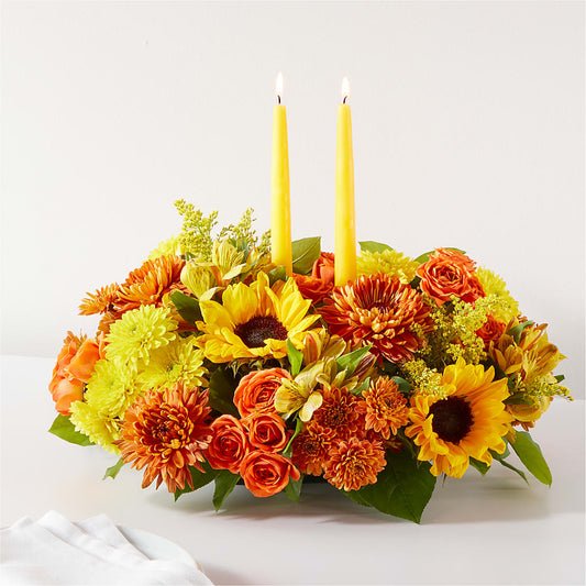 Autumn Harmony Centerpiece – ALISA'S UNIQUE DESIGNS, Spencer WV