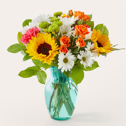 Sun-drenched Blooms Bouquet – ALISA'S UNIQUE DESIGNS, Spencer WV