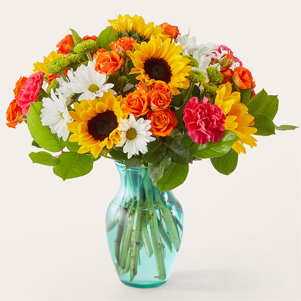 Sun-drenched Blooms Bouquet – ALISA'S UNIQUE DESIGNS, Spencer WV