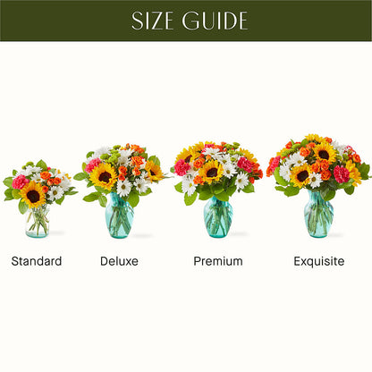Sun-drenched Blooms Bouquet – ALISA'S UNIQUE DESIGNS, Spencer WV
