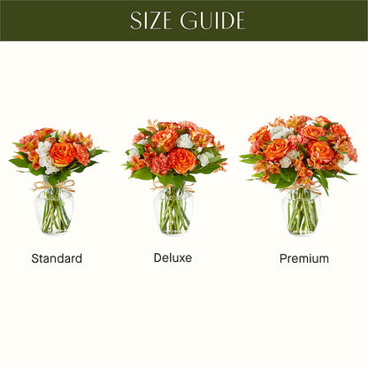 Apricot Glow Bouquet – ALISA'S UNIQUE DESIGNS, Spencer WV