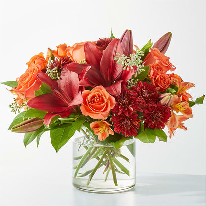 Crimson Leaves Bouquet – ALISA'S UNIQUE DESIGNS, Spencer WV