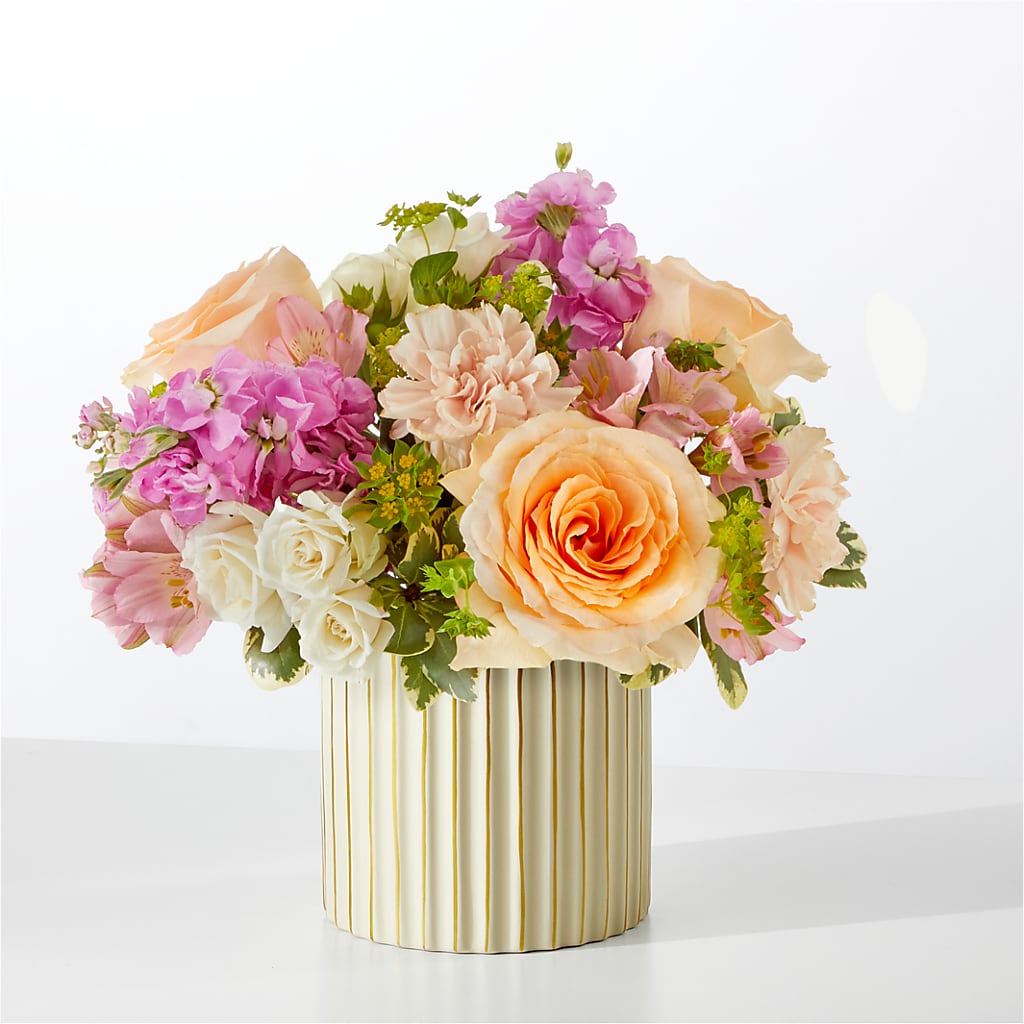 Paradise Bouquet with Ivory Vase – ALISA'S UNIQUE DESIGNS, Spencer WV