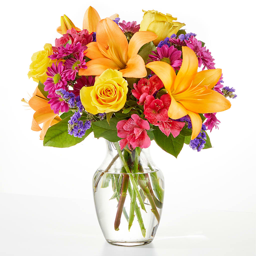 Colorful Visions Bouquet – ALISA'S UNIQUE DESIGNS, Spencer WV