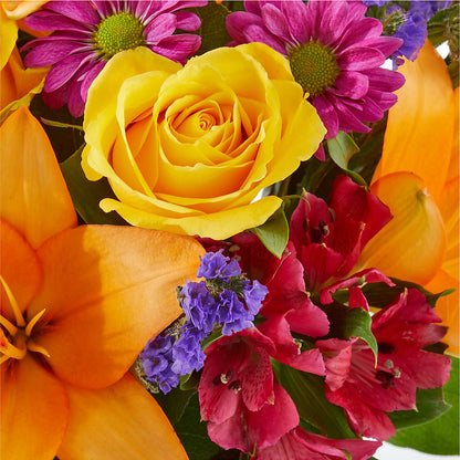 Colorful Visions Bouquet – ALISA'S UNIQUE DESIGNS, Spencer WV