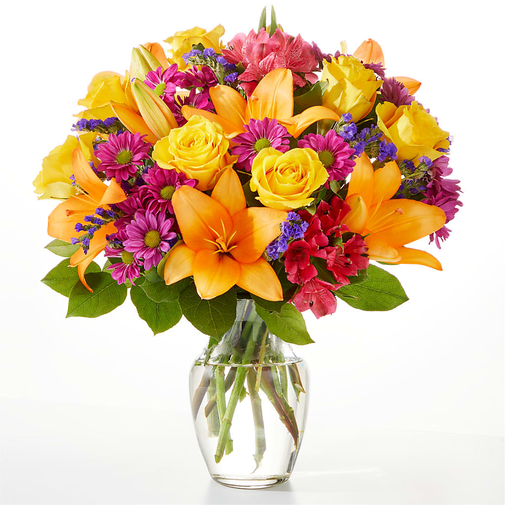 Colorful Visions Bouquet – ALISA'S UNIQUE DESIGNS, Spencer WV