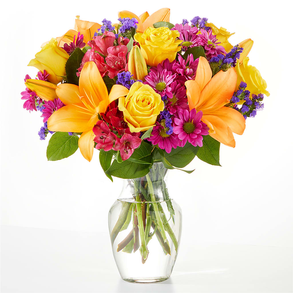 Colorful Visions Bouquet – ALISA'S UNIQUE DESIGNS, Spencer WV