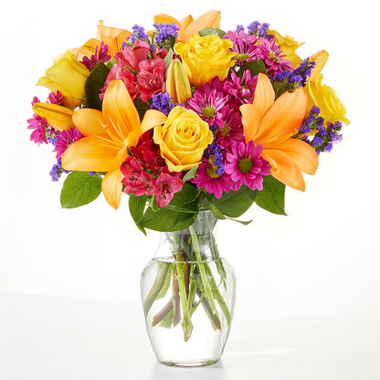 Colorful Visions Bouquet – ALISA'S UNIQUE DESIGNS, Spencer WV
