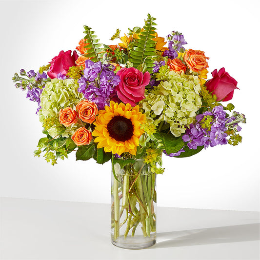 Vibrant Greetings Bouquet – ALISA'S UNIQUE DESIGNS, Spencer WV